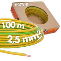 LAPP 4520002 Draad H07V-K 1 x 2.50 mm² Groen, Geel 100 m - thumbnail