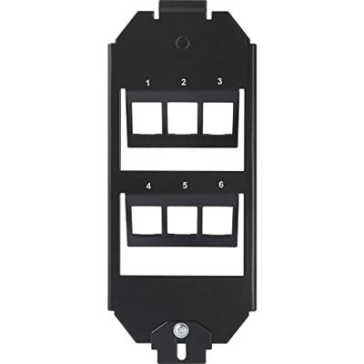 Renkforce RJ45-inbouwmodule 6 poorten Zonder connectoren Renkforce RJ45-inbouwmodule 6 poorten Zonder connectoren