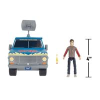 Stranger Things World Of Figure & Vehicle Vehicle with Actionfigure The Squawk van Playset with Steve - thumbnail