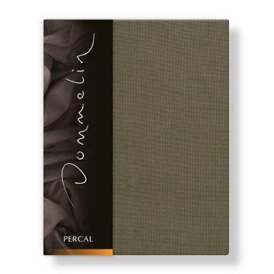 Dommelin Dommelin Hoeslaken Uni Percal 200TC 589 Olijf 200x200/30