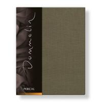 Dommelin Dommelin Hoeslaken Uni Percal 200TC 589 Olijf 200x200/30 - thumbnail