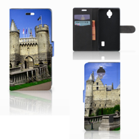 Huawei Y635 Flip Cover Kasteel - thumbnail