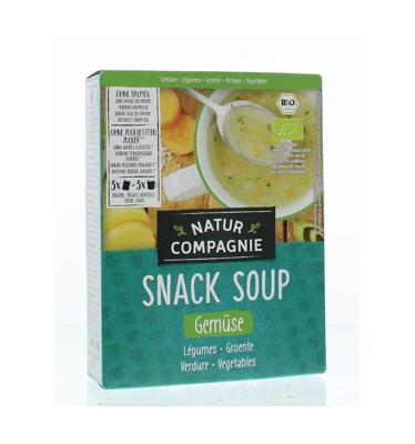Natur Compagnie Snack soep groente bio 54 Gram Natur Compagnie Snack soep groente bio 54 Gram