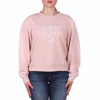 Guess Python Triangle Sweater Dames Roze - Maat L - Kleur: Roze | Soccerfanshop Guess Python Triangle Sweater Dames Roze - Maat L - Kleur: Roze | Soccerfanshop
