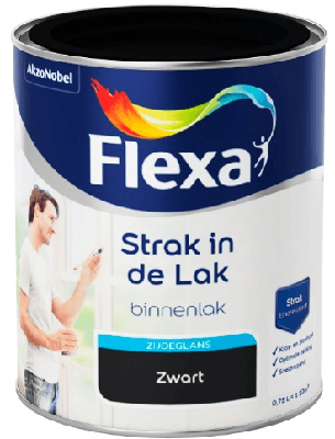 Flexa Strak in de Lak Binnenlak Zijdeglans - Leisteengrijs