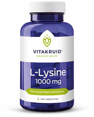 Vitakruid L-Lysine 1000mg met vitamine C Vitakruid L-Lysine 1000mg met vitamine C