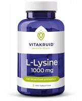 Vitakruid L-Lysine 1000mg met vitamine C - thumbnail