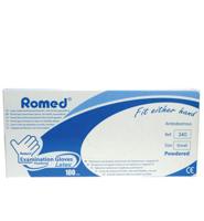 Romed Latex handschoen niet steriel gepoederd S 100 Stuks - thumbnail