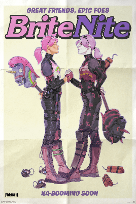 Fortnite Britenite Poster 61x91.5cm Fortnite Britenite Poster 61x91.5cm