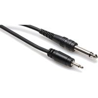 Hosa CMP-303 mono kabel 3.5 mm jack - 6.35 mm jack 0.9 m - thumbnail