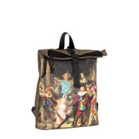 New Rebels Mart Arts Los Angeles Nachtwacht Roltop Rugzak Mini - thumbnail