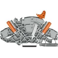 WAGO 2007-8821 Scheidingsklem 8 mm Spanveer Toewijzing: L Grijs 1 stuk(s) - thumbnail