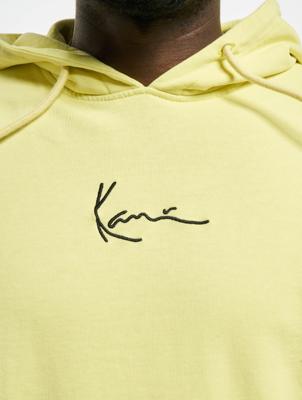 Karl Kani / Hoody Small Signature Washed in geel