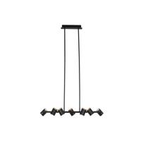 Plafondlamp Home ESPRIT Bruin Zwart Hout Metaal 104 X 18 X 164 CM - thumbnail