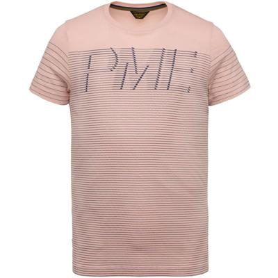 Short sleeve r-neck single jersey coral blush