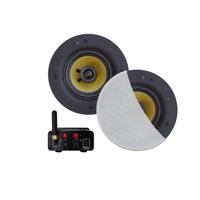 Bluetooth Audiosysteem Aquasound 70 Watt Met Samba Speakerset Mat Wit Aquasound - thumbnail