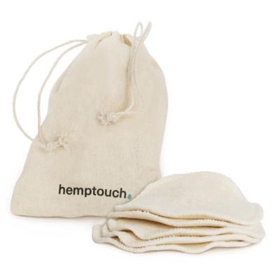 Hemptouch Reusable cotton pads + laudry bag 5 Stuks