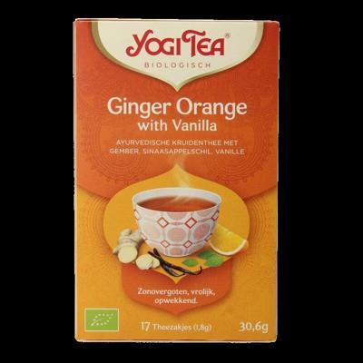 Yogi Tea Ginger Orange With Vanilla Kruidenthee