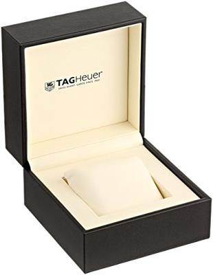Tag Heuer Carrera automatisch zwart lederen herenhorloge met zwarte wijzerplaat WAR201CFC6266 Tag Heuer Carrera automatisch zwart lederen herenhorloge met zwarte wijzerplaat WAR201CFC6266