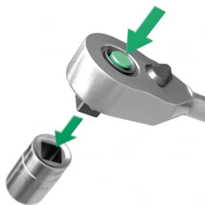 Stahlwille Dopsleutelset | 22-delig 1/2 inch | sleutelwijdtes 10-32 mm | aantal tanden 80 6-Kant | 1 stuk - 96031480 96031480 - thumbnail