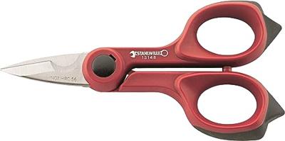 Stahlwille Draadschaar lengte 150 mm, 2-K handgrepen, rood 75270003 Stahlwille Draadschaar lengte 150 mm, 2-K handgrepen, rood 75270003