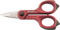 Stahlwille Draadschaar lengte 150 mm, 2-K handgrepen, rood 75270003 - thumbnail