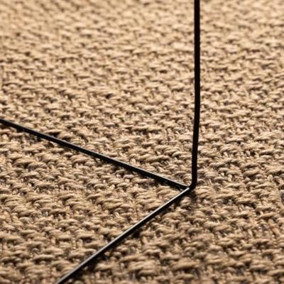 VidaXL Vloerkleed zizur binnen en buiten 120x170 cm jute look - thumbnail