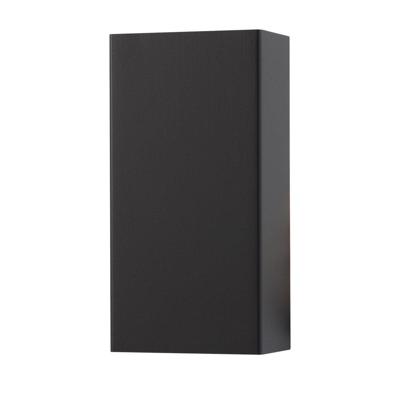 Masterlight Wandlamp Metallico H 22 cm B 10 cm zwart