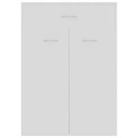 VidaXL Schoenenkast 60x35x84 cm bewerkt hout wit - thumbnail