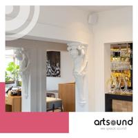 ArtSound: UNI30 Satelliet Speakers (2pc), 20 - 60 W - Wit - thumbnail