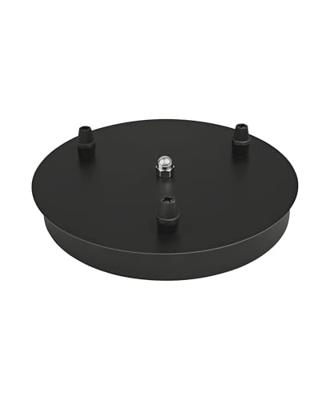 OSRAM HOMELIGHTING Vintage 1906 PenduLum Triple Canopy Round 4099854442735 Hanglamp Zwart OSRAM HOMELIGHTING Vintage 1906 PenduLum Triple Canopy Round 4099854442735 Hanglamp Zwart