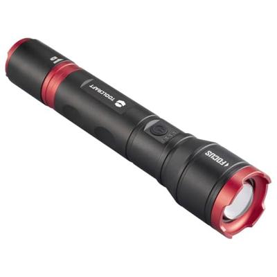 TOOLCRAFT Handlamp werkt op Li-ion oplaadbare batterij of batterijgevoed Verstelbaar, Instelbare puntgrootte, Met stroboscoopfunctie, Met USB-poort 1200 lm 6.5 TOOLCRAFT Handlamp werkt op Li-ion oplaadbare batterij of batterijgevoed Verstelbaar, Instelbare puntgrootte, Met stroboscoopfunctie, Met USB-poort 1200 lm 6.5