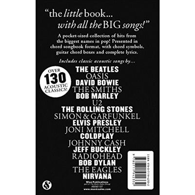 MusicSales The Little Black Songbook: Acoustic Hit Songs