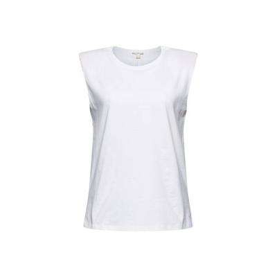 edc Women top van biologisch katoen wit edc Women top van biologisch katoen wit