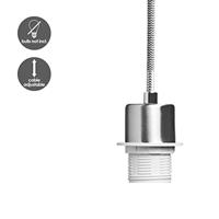 Home sweet home verlichtingspendel Fabric - mat staal - thumbnail