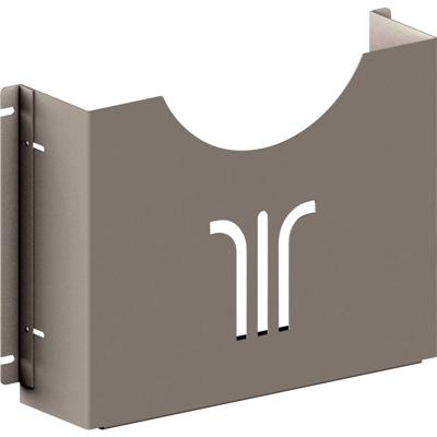 Elmeko ST-A4-U Schakelschema houder Plaatstaal Lichtgrijs (l x b x h) 87 x 330 x 257 mm 1 stuk(s)