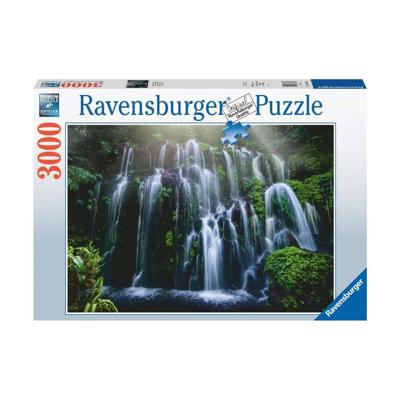 Ravensburger puzzel Waterval op Bali 3000 stukjes Ravensburger puzzel Waterval op Bali 3000 stukjes