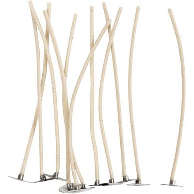 Lonten voor kaarsen in houder, Geschikt voor houders met een diameter van 20-65 mm, L: 110 mm, dikte 2 mm, 10 stuk/ 1 doos
