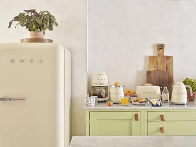 Smeg DCF02CREU Koffiefilter apparaat Wit - thumbnail