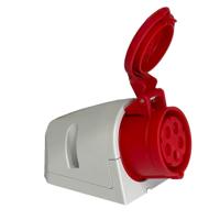 Enzo CEE 5P/16A/400V opbouw wcd rood - 6315160 - thumbnail