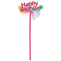 Boland verkleedset fee roze happy birthday - thumbnail