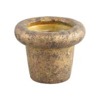 PTMD bloempot relandi s goudkleurig 20 cm | 6 stuks - thumbnail