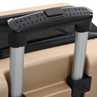 VidaXL Koffer met slot champagne 50 x 30 x 76 cm abs kunststof - thumbnail