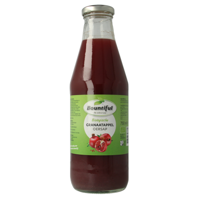 Bountiful Granaatappelsap bio 750 Milliliter