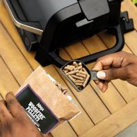 Elektrische barbecue en rookoven van NINJA - Houtskool - OG701EU - Grill, rookoven & airfryer - Antiaanbaklaag - Grijs en zwart - thumbnail