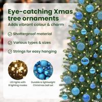 VidaXL Kunstkerstboom met 150 led met standaard groen 120 cm pe en pvc - thumbnail