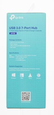 Hub USB 7 Poorten TP-Link UH700 USB 3.0 Zwart - thumbnail