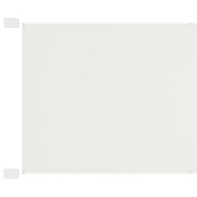 VidaXL Luifel verticaal 140x800 cm oxford stof wit VidaXL Luifel verticaal 140x800 cm oxford stof wit