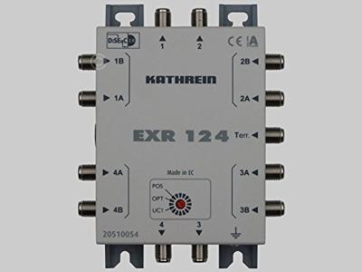 Kathrein EXR 124 Satelliet multiswitch Aantal gebruikers: 4 Kathrein EXR 124 Satelliet multiswitch Aantal gebruikers: 4