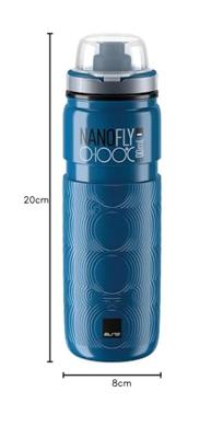 ELITE bidon "nano fly" bottle nano fly 500ml blue